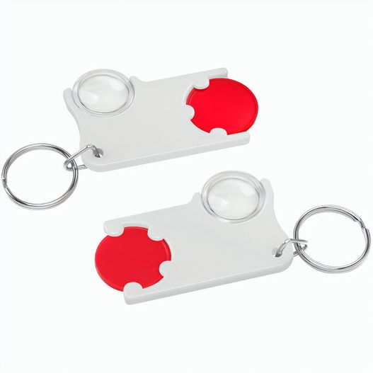 Produktabbildung Chiphalter mit 1€-Chip und Lupe Chiphalter mit 1€-Chip und Lupe (Bild 1)