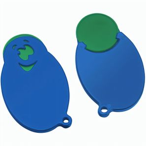 Chiphalter mit 1€-Chip "Gesicht"