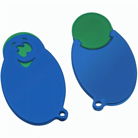 Produktabbildung Chiphalter mit 1€-Chip "Gesicht" Chiphalter mit 1€-Chip "Gesicht" (Bild 1)