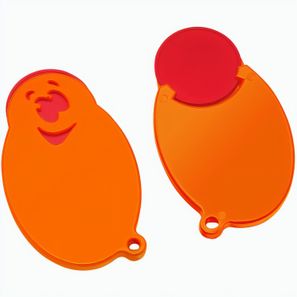 Chiphalter mit 1€-Chip "Gesicht"