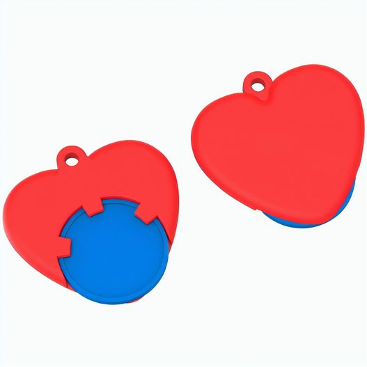 Chiphalter mit 1€-Chip "Herz" (Bild 1)