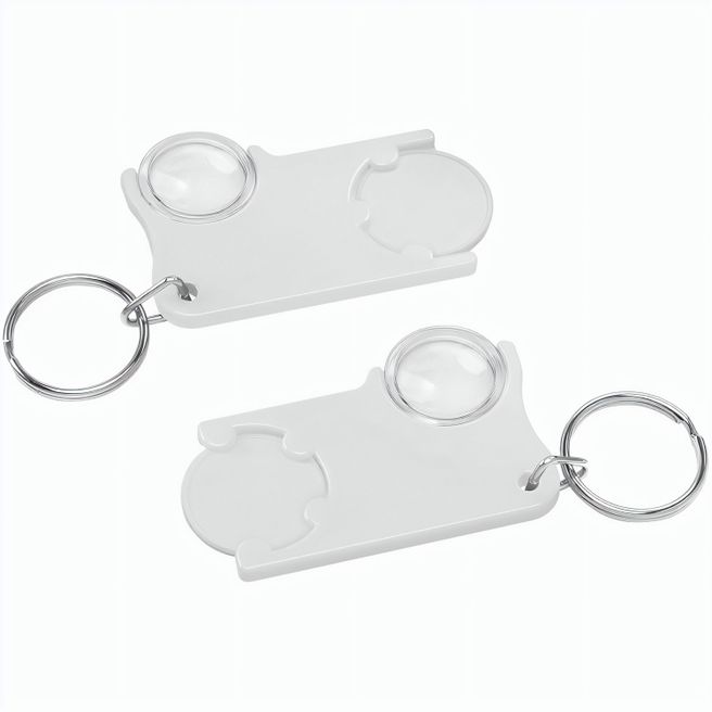 Produktabbildung Chiphalter mit 1€-Chip und Lupe Chiphalter mit 1€-Chip und Lupe