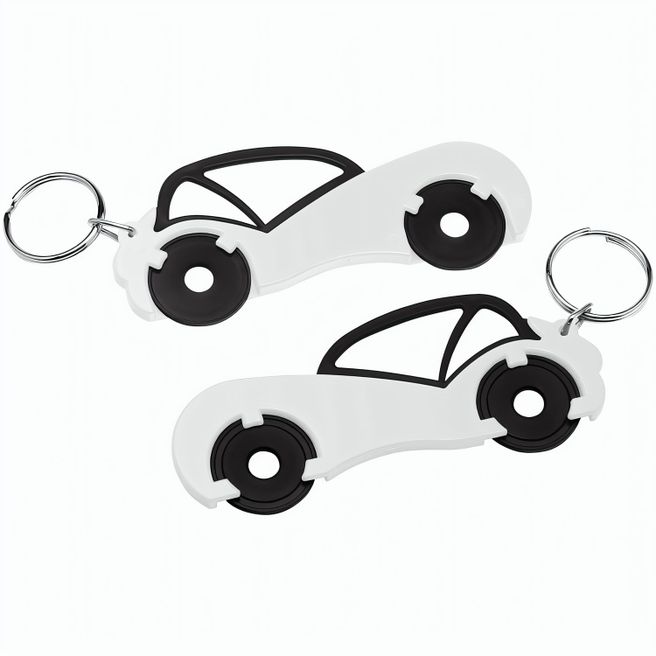 Chiphalter mit zwei 1€-Chips "Auto"