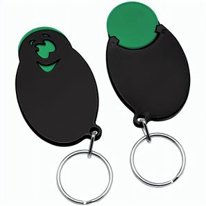 Chiphalter mit 1€-Chip "Gesicht"
