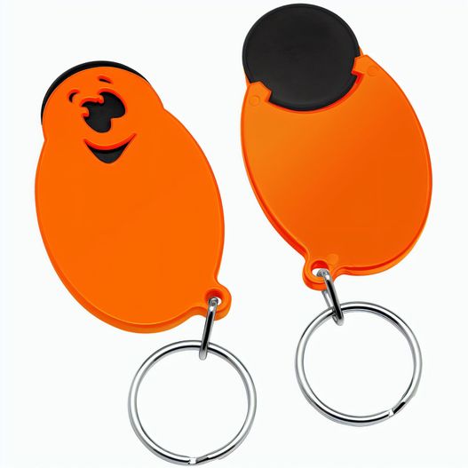 Produktabbildung Chiphalter mit 1€-Chip "Gesicht" Chiphalter mit 1€-Chip "Gesicht" (Bild 1)