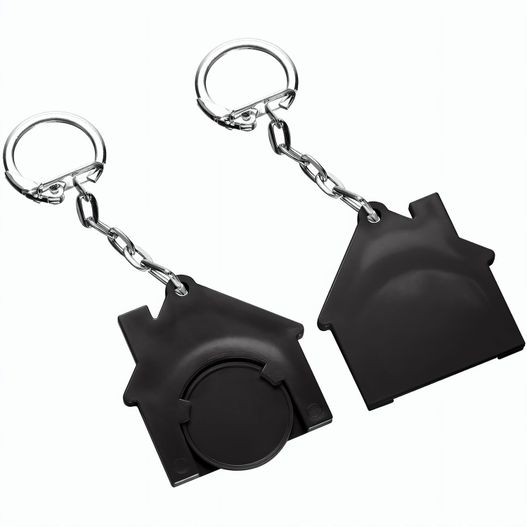 Produktabbildung Chiphalter mit 1€-Chip "Haus" Chiphalter mit 1€-Chip "Haus" (Bild 1)