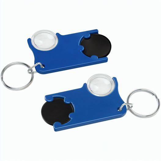 Produktabbildung Chiphalter mit 1€-Chip und Lupe Chiphalter mit 1€-Chip und Lupe (Bild 1)