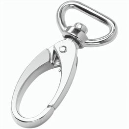 Karabinerhaken oval 15mm statt dem Standardhaken