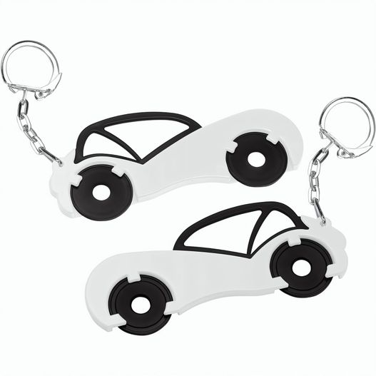 Chiphalter mit zwei 1€-Chips "Auto" (Bild 1)