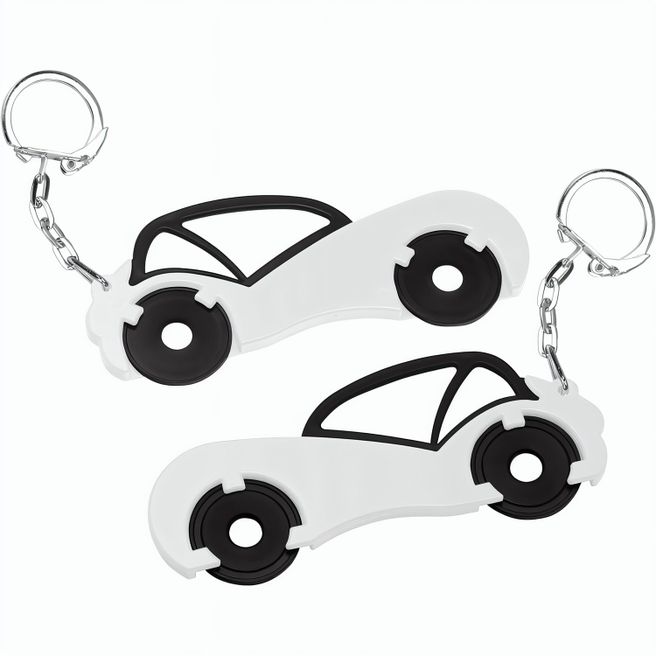 Chiphalter mit zwei 1€-Chips "Auto"