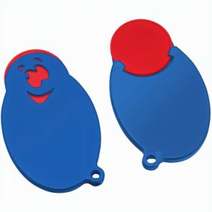 Chiphalter mit 1€-Chip "Gesicht"