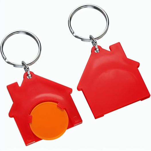 Produktabbildung Chiphalter mit 1€-Chip "Haus" Chiphalter mit 1€-Chip "Haus" (Bild 1)