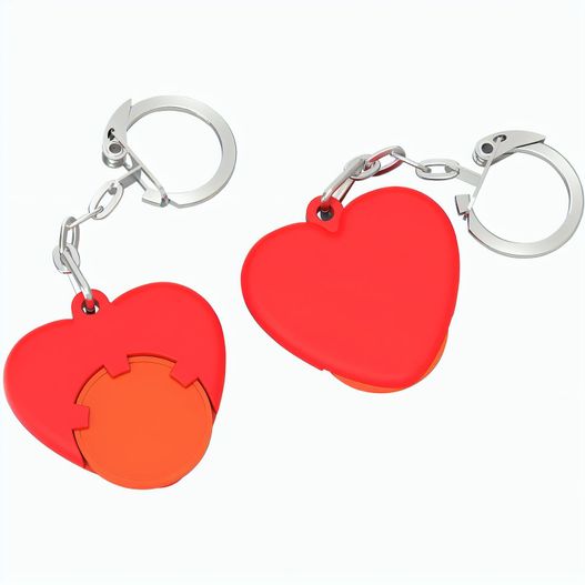 Chiphalter mit 1€-Chip "Herz" (Bild 1)