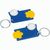 Chiphalter mit 1€-Chip und Lupe