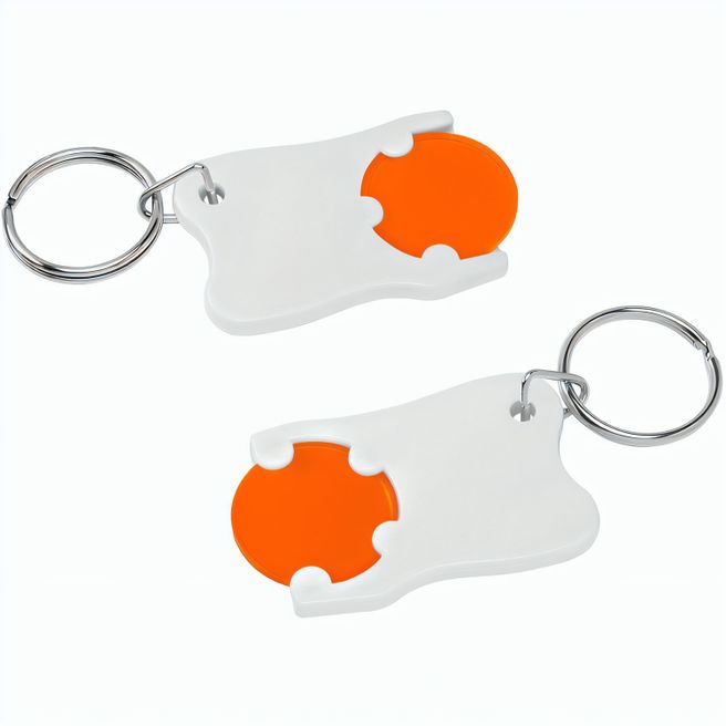 Produktabbildung Chiphalter mit 1€-Chip "Zahn" Chiphalter mit 1€-Chip "Zahn"