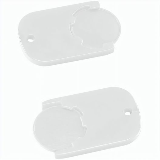 Produktabbildung Chiphalter mit 1€-Chip "Gamma" Chiphalter mit 1€-Chip "Gamma" (Bild 1)