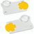 Chiphalter mit 1€-Chip und Lupe