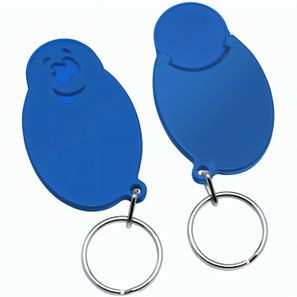 Chiphalter mit 1€-Chip "Gesicht"