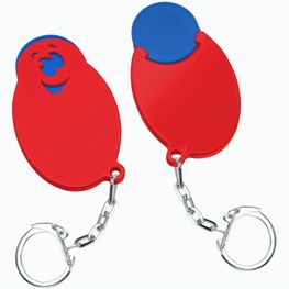 Chiphalter mit 1€-Chip "Gesicht"