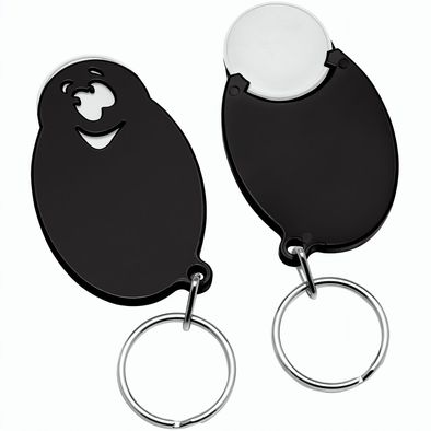 Chiphalter mit 1€-Chip "Gesicht"