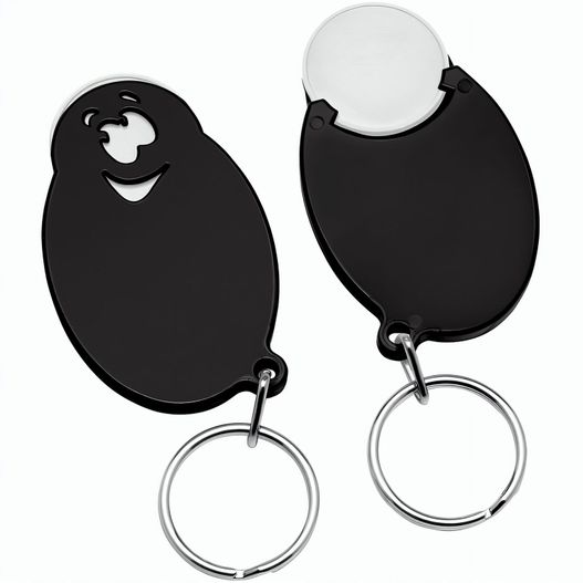 Produktabbildung Chiphalter mit 1€-Chip "Gesicht" Chiphalter mit 1€-Chip "Gesicht" (Bild 1)