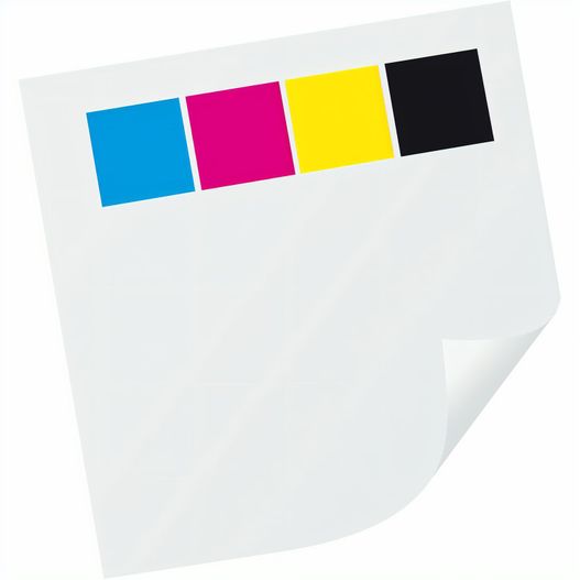 Einzelblattdruck für Zettelbox <50mm, 4-farbig (Bild 1)