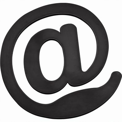 Zettelklammer "@-Zeichen"