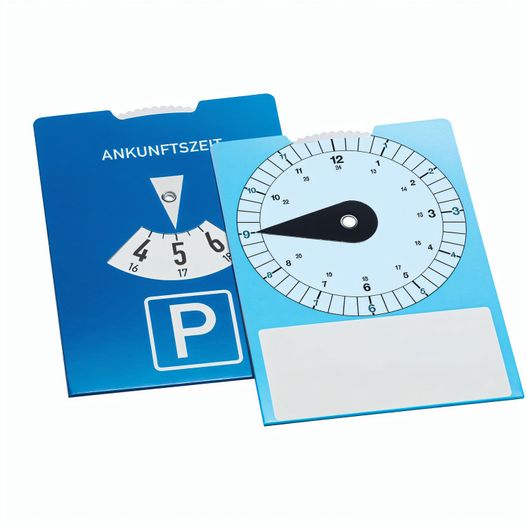 Kartonparkscheibe "Pendler" (Bild 1)