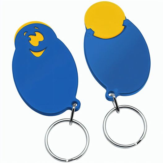 Produktabbildung Chiphalter mit 1€-Chip "Gesicht" Chiphalter mit 1€-Chip "Gesicht" (Bild 1)