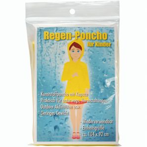 Regen-Poncho für Kinder