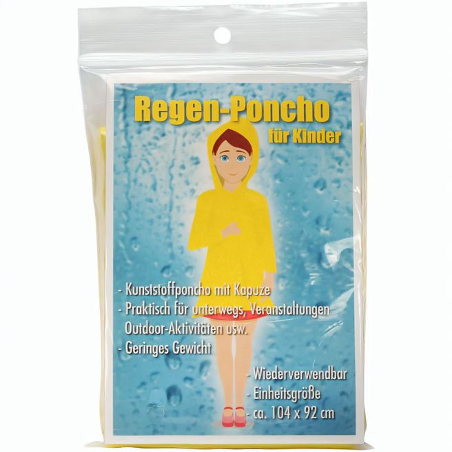 Regen-Poncho für Kinder
