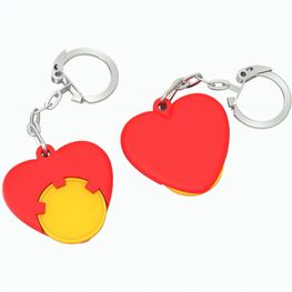 Produktabbildung Chiphalter mit 1€-Chip "Herz" Chiphalter mit 1€-Chip "Herz"