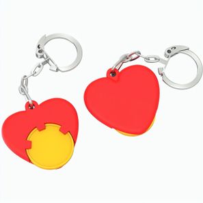 Chiphalter mit 1€-Chip "Herz"