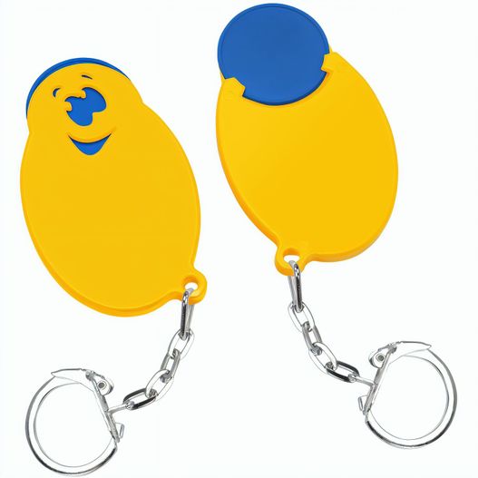 Chiphalter mit 1€-Chip "Gesicht" (Bild 1)