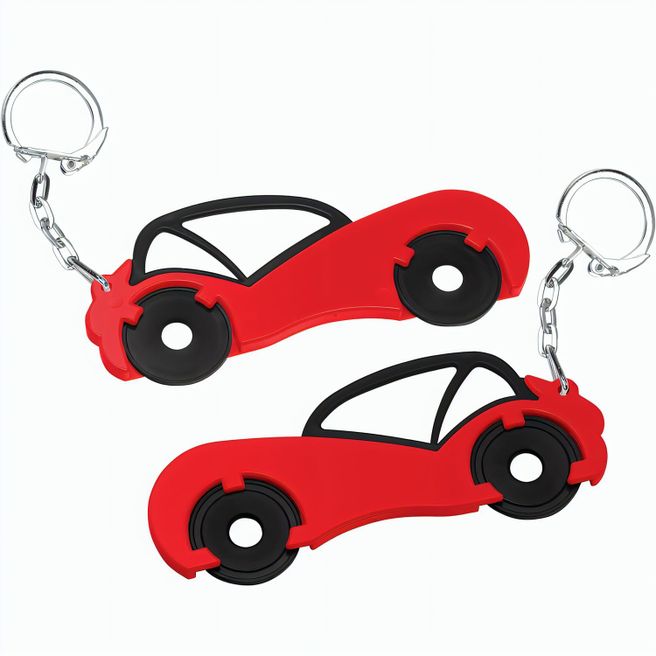 Chiphalter mit zwei 1€-Chips "Auto"