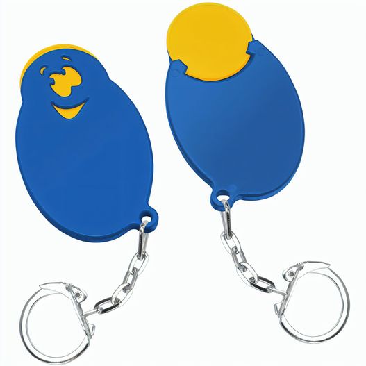 Produktabbildung Chiphalter mit 1€-Chip "Gesicht" Chiphalter mit 1€-Chip "Gesicht" (Bild 1)