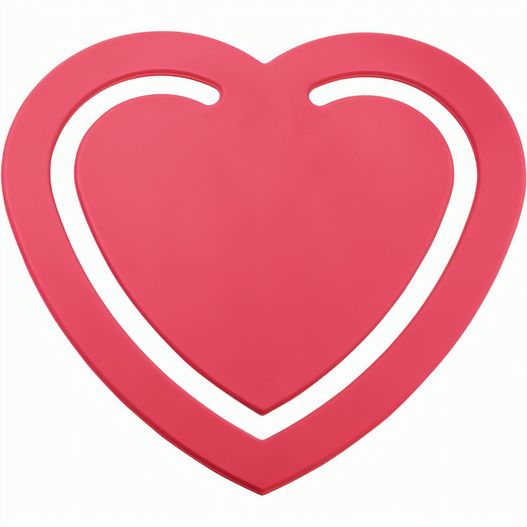 Zettelklammer Recycling "Herz" (Bild 1)