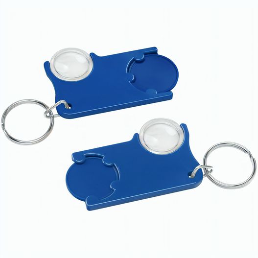 Produktabbildung Chiphalter mit 1€-Chip und Lupe Chiphalter mit 1€-Chip und Lupe (Bild 1)