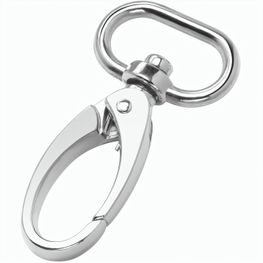 Produktabbildung Karabinerhaken oval 20mm statt dem Standardhaken Karabinerhaken oval 20mm statt dem Standardhaken