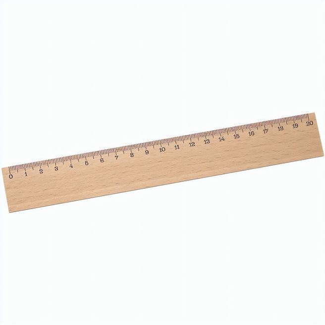 Lineal Holz 20 cm