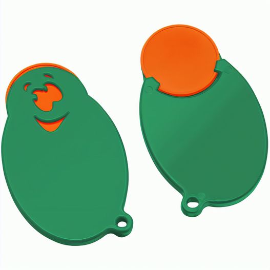 Produktabbildung Chiphalter mit 1€-Chip "Gesicht" Chiphalter mit 1€-Chip "Gesicht" (Bild 1)