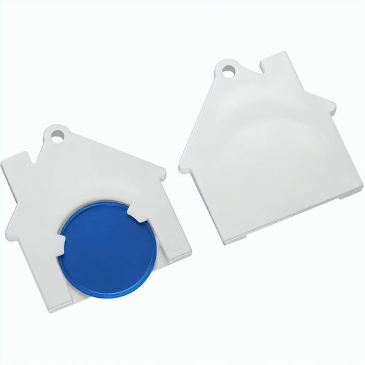 Produktabbildung Chiphalter mit 1€-Chip "Haus" Chiphalter mit 1€-Chip "Haus" (Bild 1)