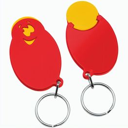 Produktabbildung Chiphalter mit 1€-Chip "Gesicht" Chiphalter mit 1€-Chip "Gesicht"