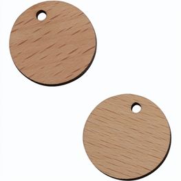 1€-Chip Holz