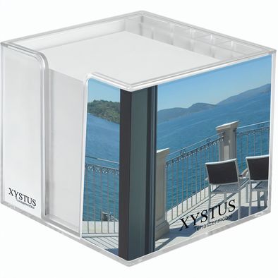 Zettelbox mit Köcher "Sigma", doppelwandig