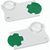 Chiphalter mit 1€-Chip und Lupe