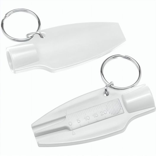 Produktabbildung Reifenprofiltiefenmesser mit Ventilkappendreher Reifenprofiltiefenmesser mit Ventilkappendreher (Bild 1)