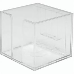 Zettelbox mit Köcher "Sigma", doppelwandig