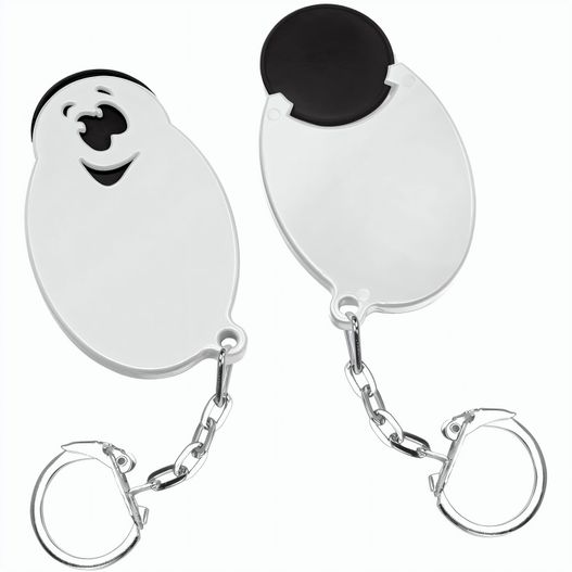 Produktabbildung Chiphalter mit 1€-Chip "Gesicht" Chiphalter mit 1€-Chip "Gesicht" (Bild 1)