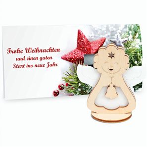Steckfiguren-Karte Filz Premium - Engel Premium 4/0-c